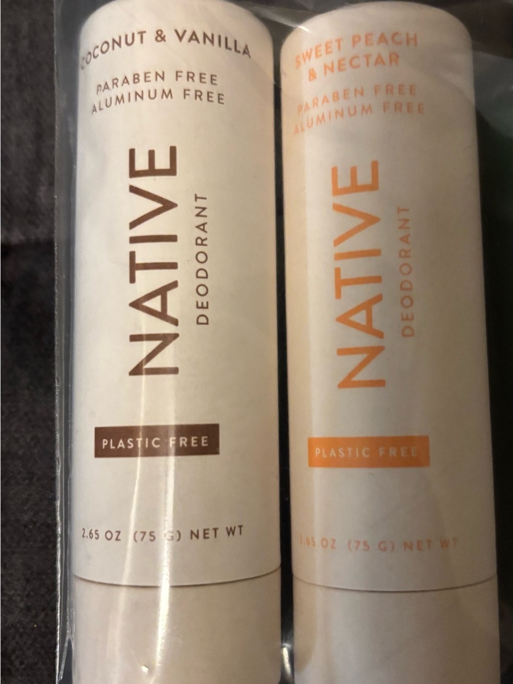 Deodorant sticks (Native)